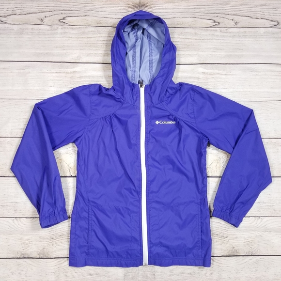 Columbia Other - COLUMBIA GIRLS MEDIUM RAIN WIND JACKET